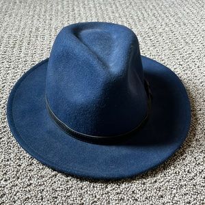 Anthropologie Blue Rancher Hat